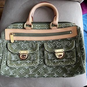 Louis Vuitton Neo Denim Bag - Sage Green